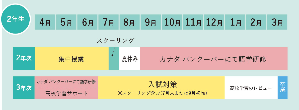 スケジュール例