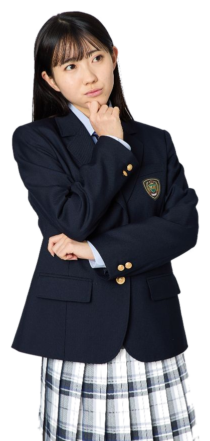 考え込む女子生徒